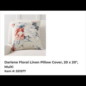 Pottery Barn Darlene Pillow Cases Set of 3
